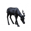 y15831 立體雕塑.擺飾 立體雕塑系列-動物雕塑系列-低頭鹿